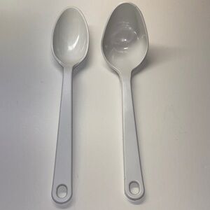 Vintage TaylorMade White Serving Spoons Set